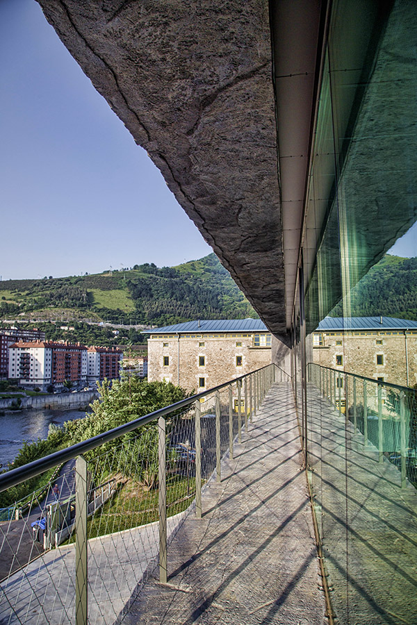 Vista desde el balcón de Abusu Ikastola Bilbao
