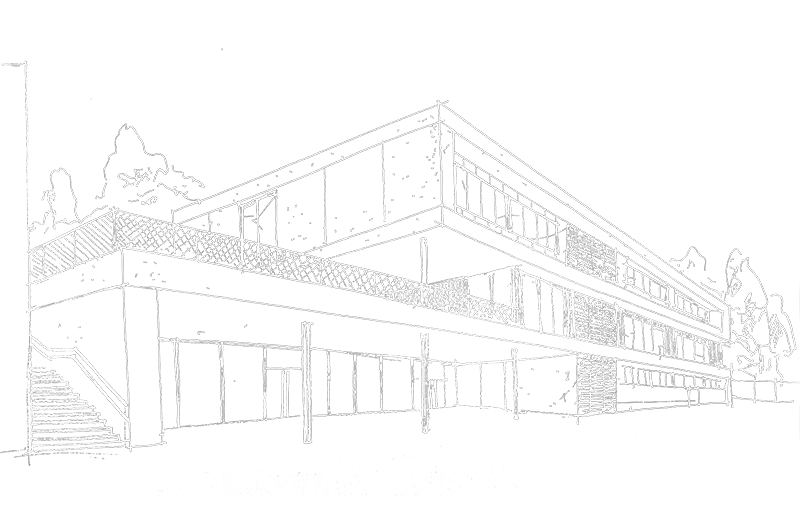 Boceto del Colegio EGAPE Urnieta (nuevo edificio aulario y gimnasio )